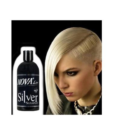 Nova Lisa Salt-Free Silver Shampoo for Dyed Hair 500 ml - Buy Online on GoSupps.com