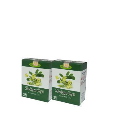 Nursima Moringa Herbal Tea Set 2 Pieces X 40 Pieces