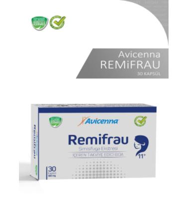 Avicenna Remifrau - Food Supplement Containing Cimisifuga Extract - 30 Capsules - 8690088010224