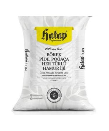 Hatap Mills Hatap Flour Pastry Pita Pogaca All Kinds of Pastry Special Purpose Wheat Flour 10 Kg