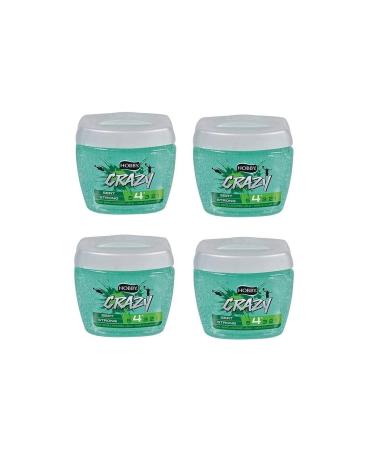 Hobby Crazy Head Hard Hair Gel 700 ml X 4 Pieces