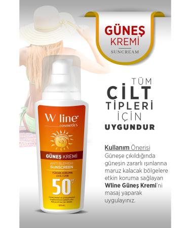 wline Sun Cream Dark Spot Prevention Spf 50 125 Ml - Buy Online on GoSupps.com