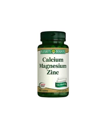 Natures Bounty Nature s Bounty Calcium Magnesium Zinc D3 100 Caplet