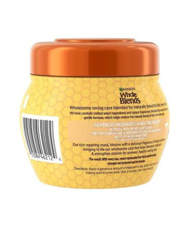 Garnier Whole Blends Honey Repair Hair Mask 300ml - Buy Online on GoSupps.com