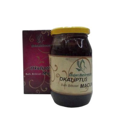 Eucalyptus Honey Herbal Mix Glass Jar 450 Gr