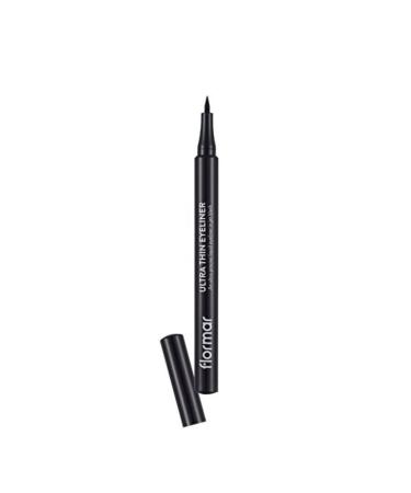 Flormar Ultra Th n Eyeliner Intense Black Fine Tip Liquid Eyeliner | 1 Ml