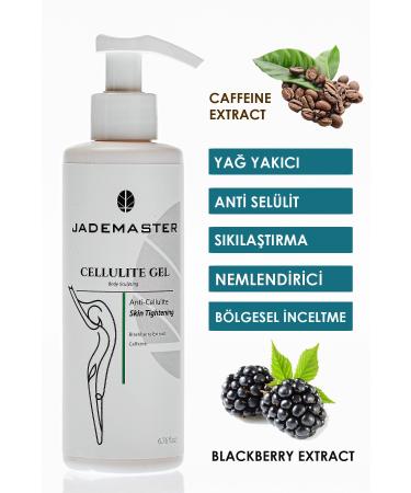 Jade Master Anti Cellulite Gel Firming - - Stretch Mark Eliminating Cellulite Gel