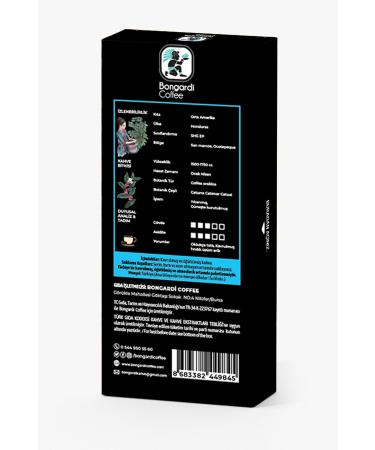 Bongardi Coffee Capsule Coffee 10 Pieces Nespresso Compatible Honduras - Buy Online on GoSupps.com