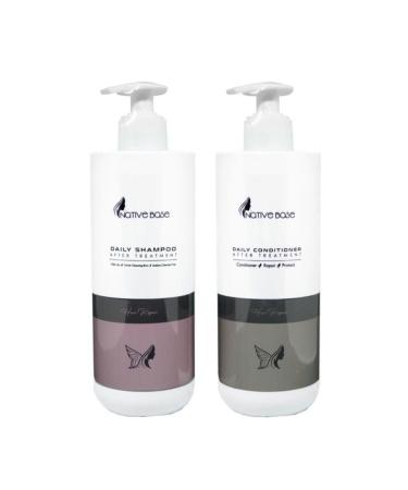 Native Base Daily Shampoo 500 ml And Conditioner 500 ml