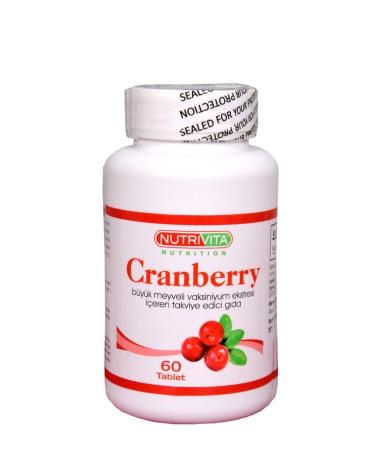 Nutrivita Nutrition Nutrivita Cranberry 60 Tablets