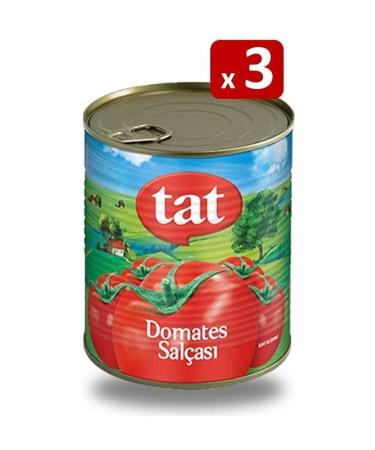 Tat Tomato Paste 830 gr 3 Pack