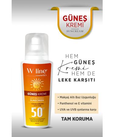 wline Sun Cream Dark Spot Prevention Spf 50 125 Ml - Buy Online on GoSupps.com