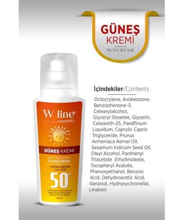 wline Sun Cream Dark Spot Prevention Spf 50 125 Ml - Buy Online on GoSupps.com