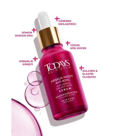 TODAYS CLINICALS Salmon + Sodium DNA + Algae Stem Cell + Creates Collagen and Elastin + Tightens Pores - Buy Online on GoSupps.com