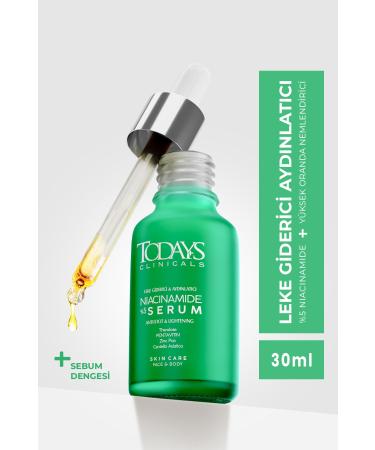 TODAYS CLINICALS 5% Niacinamide + Brightening Serum + Centella Asiatica + Zinc Pca