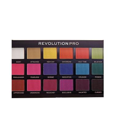 Revolution Pro Eyeshadow Palette Regeneration Palette -trends Mischief Mattes 18pcs 14.4 G