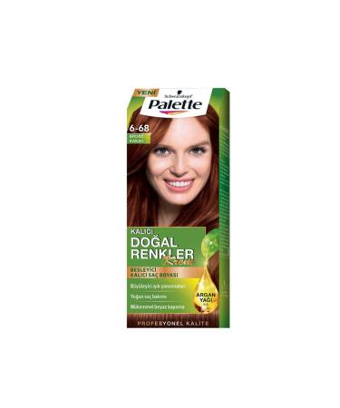 Palette Schwarzkopf Permanent Natural Colors 6-68 Bronze Cocoa Hair Dye