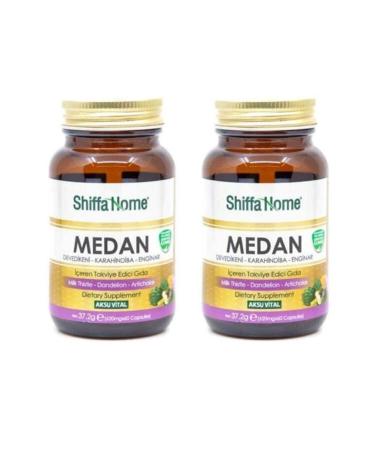 Shiffa Home 2 Pieces Medan Thistle-Artichoke-Chicory 620 mg-60 Capsules