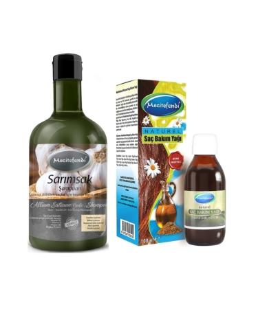 Mecit Efendi Garlic Shampoo 400 Ml + Hair Care Oil 100 Ml
