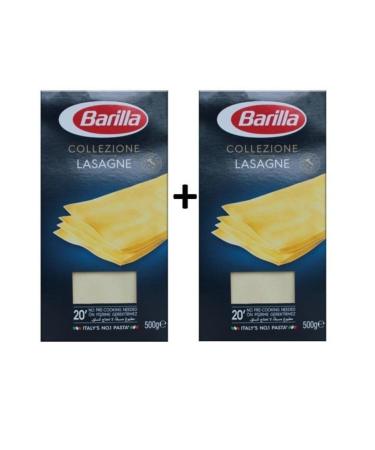 Barilla Lasagne Lasagne 500 Gr x 2 Pack