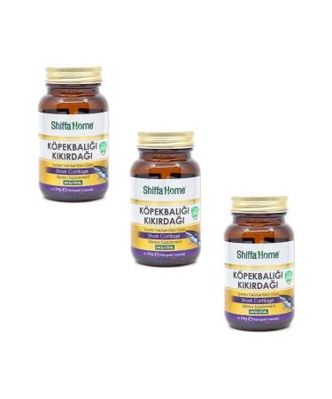 Shiffa Home Shark Cartilage 60 Capsules 900mg X 3 Pieces