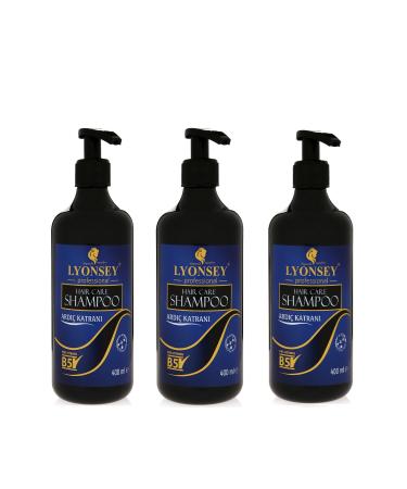 Lyonsey Juniper Tar Shampoo 400 ml 3 Pieces