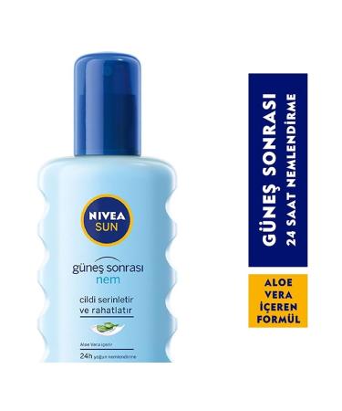 NIVEA Sun After Sun Moisture After Sun Spray 200 Ml - Buy Online on GoSupps.com