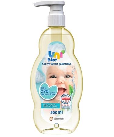 Uni Baby Hair and Body Shampoo 500 Ml