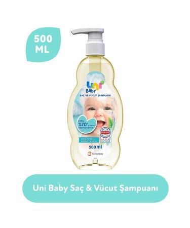 Uni Baby Hair and Body Shampoo 500 Ml - Buy Online on GoSupps.com