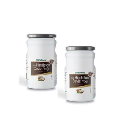 Shiffa Home Solid Coconut Oil 330 ml X 2 Pcs