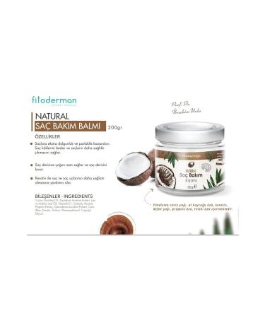 Fitoderman Horsetail and Coconut Extract Hair Care Balm 200 ml - Buy Online on GoSupps.com