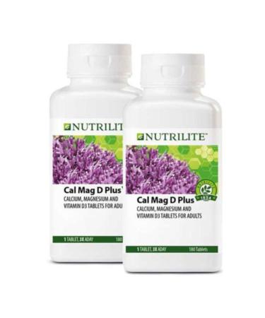 Amway Calcium Magnesium D Plus Nutriway unit: 180 Tablets Set of 2