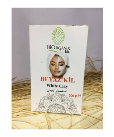 Biorganix Life 2 Pieces White Clay Mask 200gr 2 Pieces 200gr*2