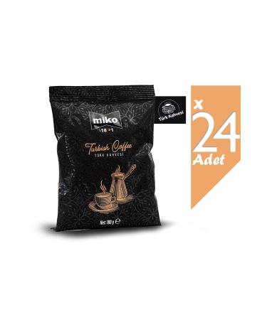 miko coffee Miko Ground Turkish Coffee 24x100 gr