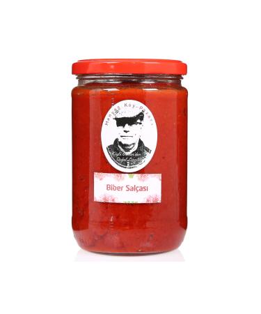 Manyas Village Market Natural Homemade Pepper Paste 660cc Jar-700 gr