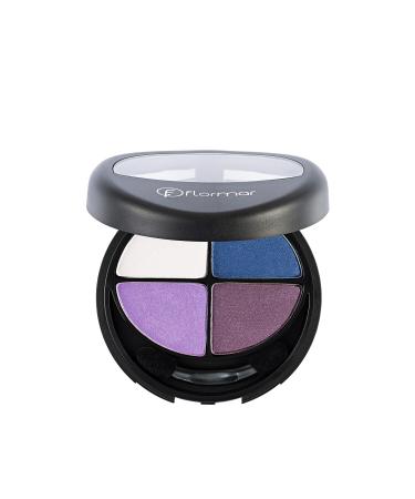 Flormar 4-Pack Eyeshadow - Quartet Eyeshadow Purple Look 8690604164165.