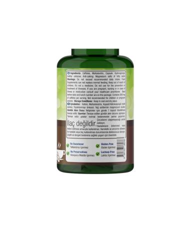 Natures Supreme Caffeine 200 mg 100 Capsules - Unflavored - Buy Online on GoSupps.com