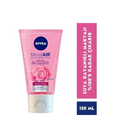NIVEA Rose Water Dual Phase Make-up Facial Cleansing Water 2 Pieces X 400 Ml - Buy Online on GoSupps.com