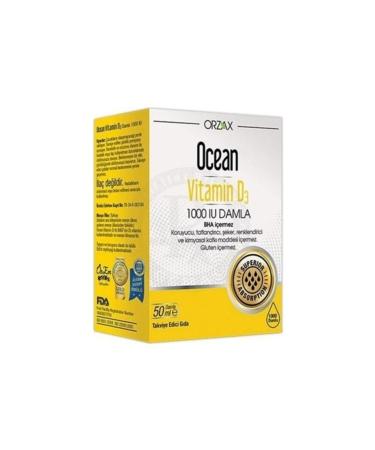 Ocean Vitamin D3 1000 Iu Oral Spray 20 Ml