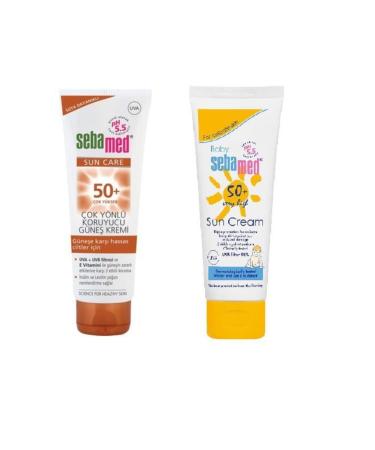 Sebamed Family Sun Protection Set 50+ Factor Cream + Children's Sun Cream