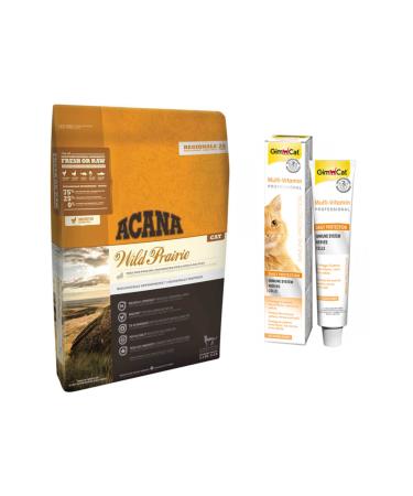 Acana Regionals Wild Prairie Cat Food 1.8 kg + Gimcat Multi Vitamin Cat Paste 20 gr