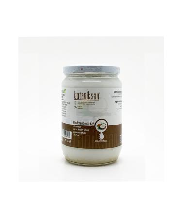 Botanical Coconut Oil 650 gr Cold Pressed Pure Natural Additive-Free