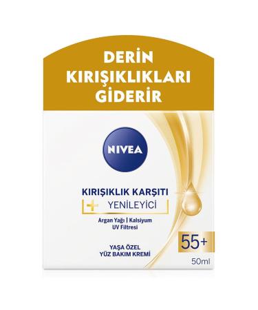 NIVEA Anti-Wrinkle Regenerating Age 55+ Cream 50Ml