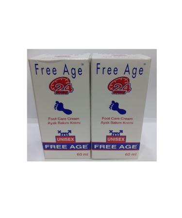 FREE Age Foot and Heel Crack Cream 60+60ml 2pcs