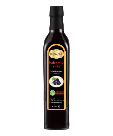 Hanzade Herbal Balsamic Vinegar 500 ml Natural Fermented Drinkable Glass Bottle Balsamic Vinegar (BS-894110)