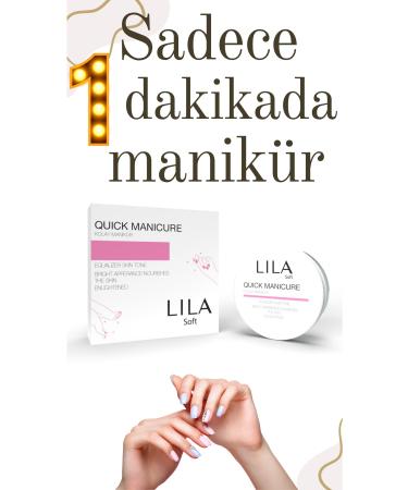 Lila Soft Quick-easy and Natural Manicure & Pedicure Peeling Hand & Foot Care