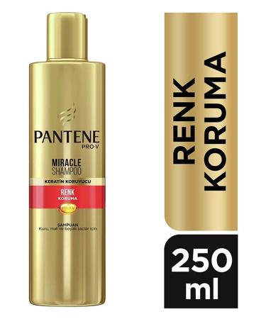 Pantene Miracle Shampoo Color Protection Keratin Protector 250 ml For Dry Dull and Dyed Hair - Buy Online on GoSupps.com