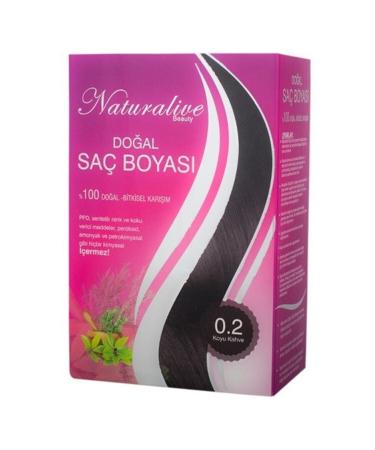 Natural Hair Dye Dark Brown 100gr Gimdes Certified