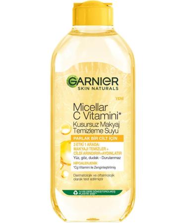 Garnier Micellar Vitamin C Flawless Make-Up Remover Water 400ml