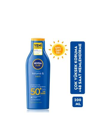 NIVEA Spf 50 Kids And Adult Intense Strong Protection Water Resist Suntan Lotion Sun Cream 200 Ml
